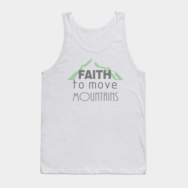 Christian faith Tank Top by LND4design